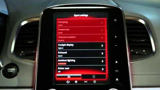 How to choose a preprogrammed driving mode