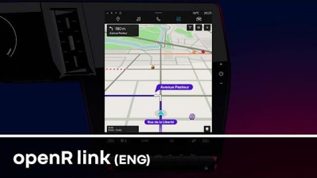 navigation with Waze in openR link