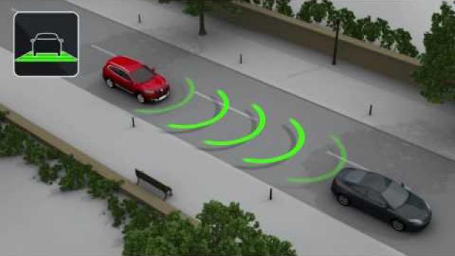 DYNAMIC FEATURES : ACTIVE EMERGENCY BRAKING SYSTEM