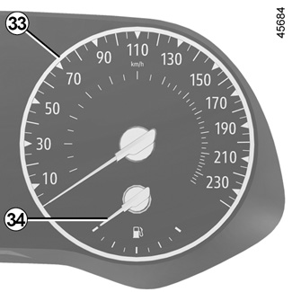 E-GUIDE.RENAULT.COM / Captur-2 / DISPLAYS AND INDICATORS